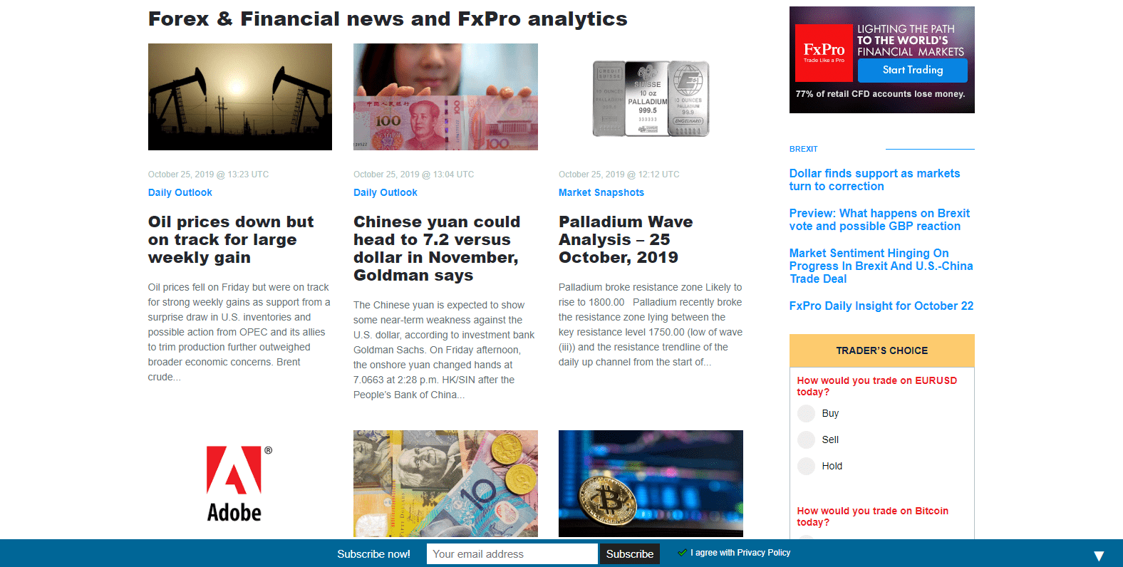 Notizie di mercato di FxPro